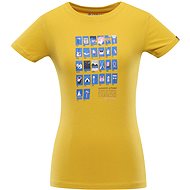 Alpine Pro Laga Dámské Bavlněné Triko zelená - T-Shirt