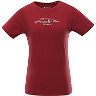 Alpine Pro Cedrika 2 Dámské Bavlněné Triko červená vel. XXL - T-Shirt