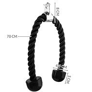 Malatec 7954 Triceps rope - Weightlifting Adapter