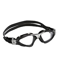 Aqua Sphere Kayenne Goggles, Clear Lens, Silver/Black - Swimming Goggles