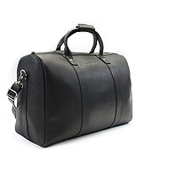 Arwel black leather travel bag Timot - Travel Bag