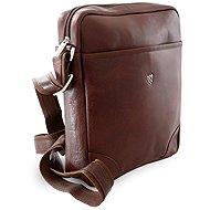 Arwel brown leather bag / crossbag Semell - Shoulder Bag