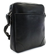 Arwel black leather bag / crossbag Semell - Shoulder Bag