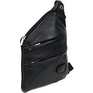Arwel black leather crossbag Udder - Carry Bag