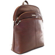 Arwel Poppy leather, brown - Backpack