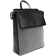 Arwel Neville leather, black and white - Backpack