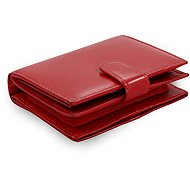 Arwel Kendall Red Leather Purse - Wallet