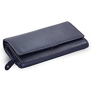 Arwel Imogen Blue Leather Wallet - Wallet