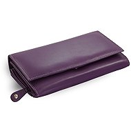 Arwel Imogen Purple Leather Purse - Wallet