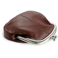 Arwel Isabella Brown Leather Frame Purse - Wallet