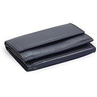 Arwel Athena Small Blue Leather Wallet - Wallet