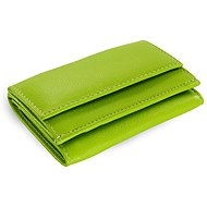 Arwel Athena Small Green Leather Wallet - Wallet