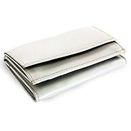 Arwel Athena Small Grey Leather Wallet - Wallet