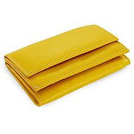Arwel Athena Small Yellow Leather Purse - Wallet