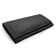 Arwel Ellalien Black Leather Purse - Wallet