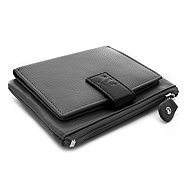 Arwel Small Black Leather Wallet - Wallet