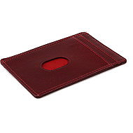 Arwel Red Leather Document Holder - Wallet