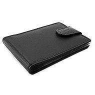 Arwel Sotiris Black Leather Document Wallet - Wallet