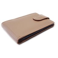 Arwel Sotiris Beige Leather Document Holder - Wallet