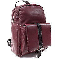 Arwel Fridlie leather, dark red - Backpack
