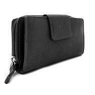 Arwel Xylia Black Leather Purse - Wallet