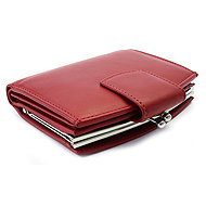 Arwel Red Leather Purse Norah - Wallet