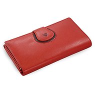 Arwel Lilah Red Leather Purse - Wallet