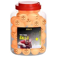 SEDCO Table tennis balls for TRAINING 1* CELL FREE 60 pcs - orange - Table Tennis Balls