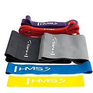 HMS GU04 GU05 TP01 fitness rubber set - Resistance Band Set