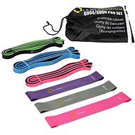 HMS PREMIUM GU04 GU06 PRO set of fitness rubbers - Resistance Band Set