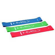 HMS GU04 Slim Set Fitness Rubber Set - Resistance Band Set