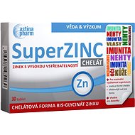 Astina SuperZINC Chelate 30 tablets - Zinc