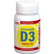 Astina Pharm Vitamin D3, 2000 IU 90 tablets - Vitamin D3