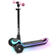Movino Cariboo LEDstar, pink - Children's Scooter