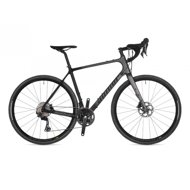 AUTHOR Guru - 48 černo-matné/stříbrné - Gravel Bike