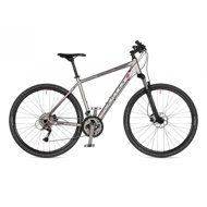 AUTHOR Mission - silver/matte/black/red - Cross Bike