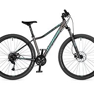 AUTHOR Solution 29 ASL - 16", silver/matte/green - Mountain Bike