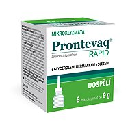 Prontevaq RAPID Microenema Adults 6 × 9g - Medical Device