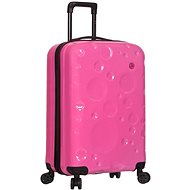 Azure SIROCCO T-1194/3-S, pink - Suitcase