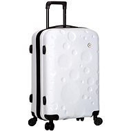 Azure SIROCCO T-1194/3-L, white - Suitcase