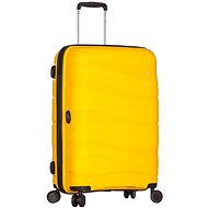 Azure SIROCCO T-1233/3-S, yellow - Suitcase