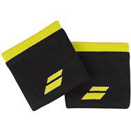 Babolat Wristband Logo, Black/Yellow - Wristband