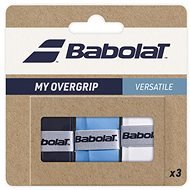 Babolat My Overgrip X3 black blue white - Tennis Racket Grip Tape
