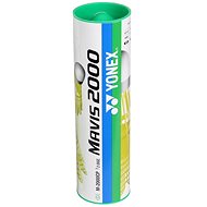 YONEX Multipack 2 pcs Mavis 2000, green, tube 6 pcs - Shuttlecock