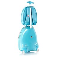 Heys Britto Blue Dog - Suitcase and Backpack Set - Suitcase