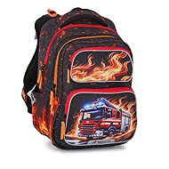 Bagmaster Dopi 26 B school backpack - firefighters - School Backpack
