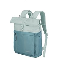 Travelite Basics rollup backpack, ice blue - Backpack