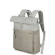 Travelite Basics rollup backpack, sand ivory - Backpack