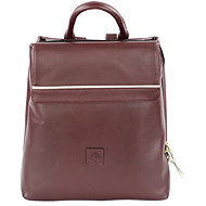 Gaira leather backpack 58015 burgundy - City Backpack