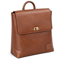 Gaira Kožený batoh 58016 brown - City Backpack